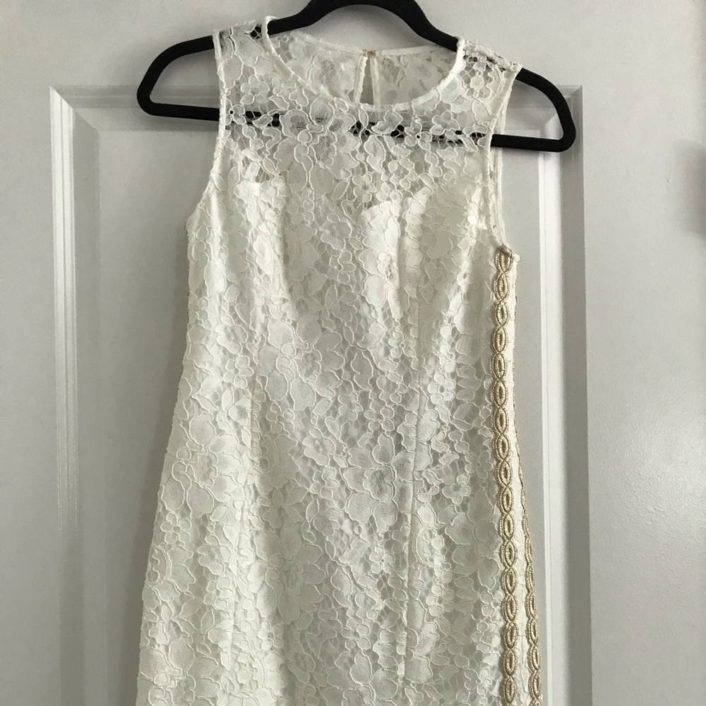 Lily Pulitzer lace, fitted, dress